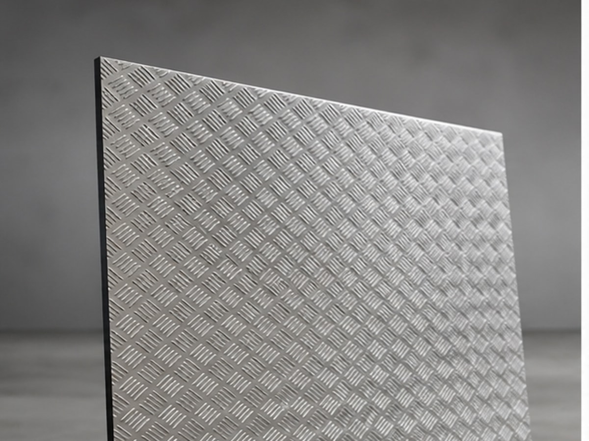 A-8 Checkered aluminum sheet — מבט מוצר ראשי